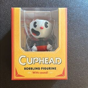 Cuphead Bobbling Figurine with Sound